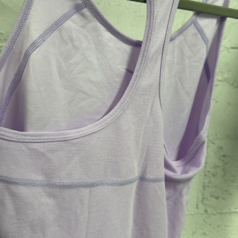Nike Purple Sleeveless Tank Top - Size Medium - Worn Once Athletic Tank 💙 - Picture 4 of 4